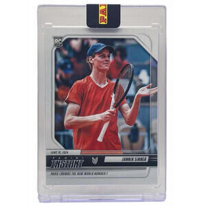 2024 Panini Instant # 1 Jannik Sinner Tennis Rookie Card  (RC )